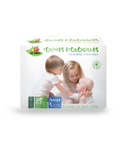 COUCHES BIO BABBY FSC* JUNIOR 12/25KGS