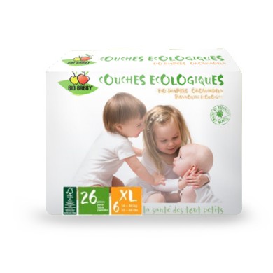 Couches Bio Babby FSC* XL 16/30kgs Couches Bio Babby FSC* XL 16/30kgs