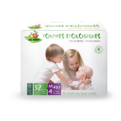 Couches Bio Babby FSC* Maxi 7/16kgs Couches Bio Babby FSC* Maxi 7/16kgs