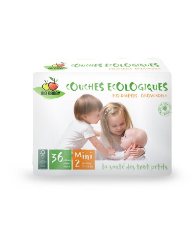 Couches Bio Babby FSC* Mini 4/9kgs