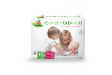 Couches MINI 3/6Kg x36